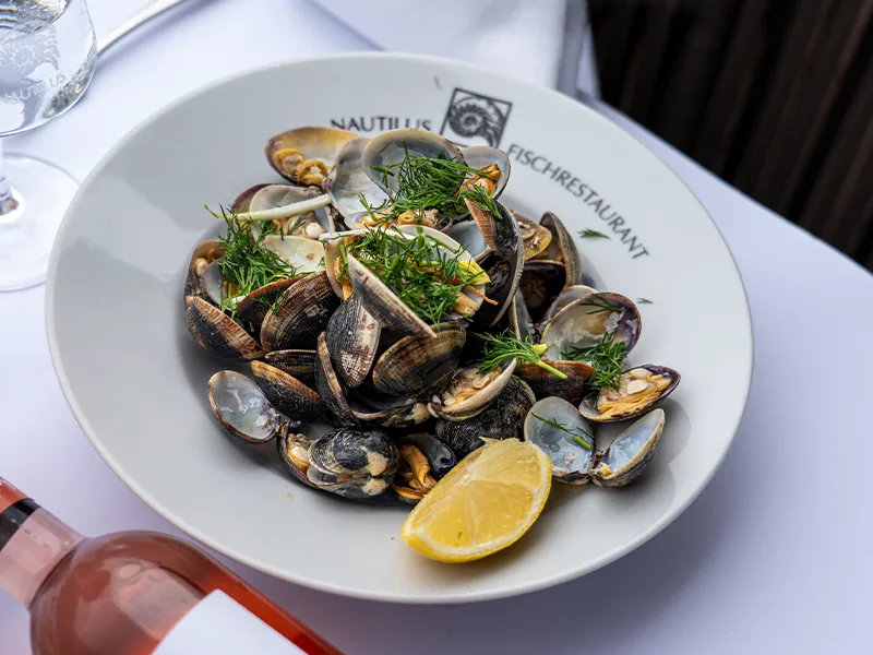 Vongole mit Dill und Zitrone